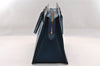 Authentic Louis Vuitton Epi Riviera Hand Bag Blue M48185 LV 1738I