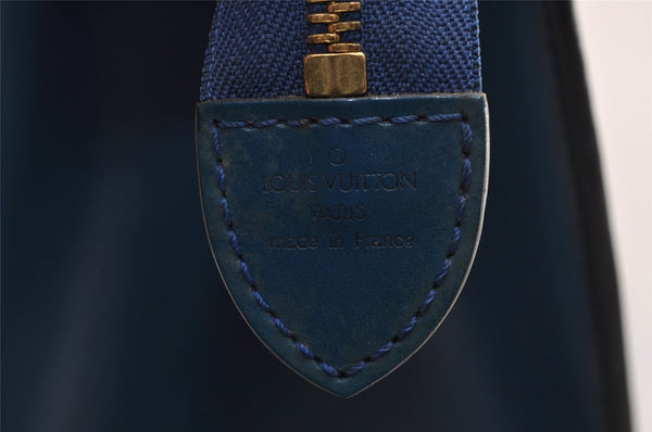 Authentic Louis Vuitton Epi Riviera Hand Bag Blue M48185 LV 1738I