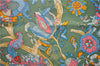 Authentic HERMES Carre 90 Scarf "fantaisies indiennes" Silk Navy 1740D