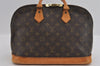 Authentic Louis Vuitton Monogram Alma Hand Bag Purse M51130 LV 1740I