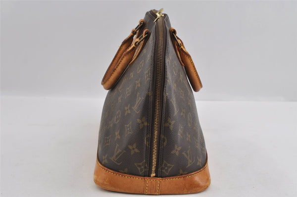 Authentic Louis Vuitton Monogram Alma Hand Bag Purse M51130 LV 1740I