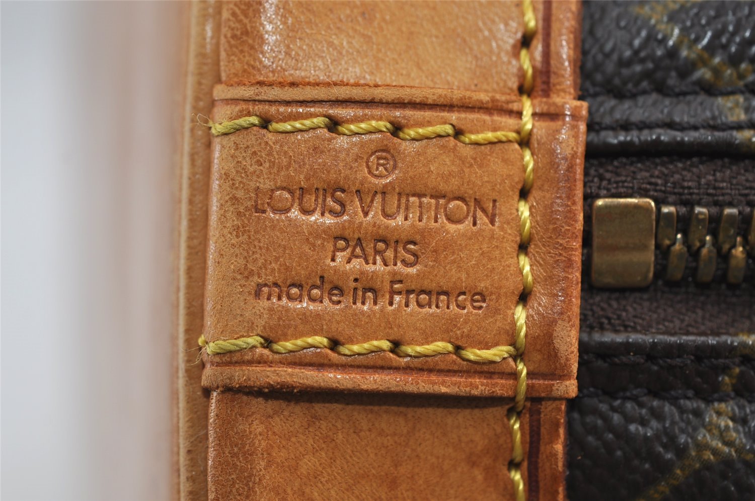 Authentic Louis Vuitton Monogram Alma Hand Bag Purse M51130 LV 1740I