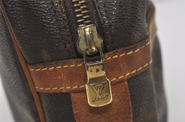 Authentic Louis Vuitton Monogram Compiegne 28 Clutch Hand Bag M51845 LV 1741I