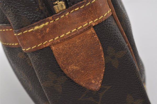 Authentic Louis Vuitton Monogram Compiegne 28 Clutch Hand Bag M51845 LV 1741I