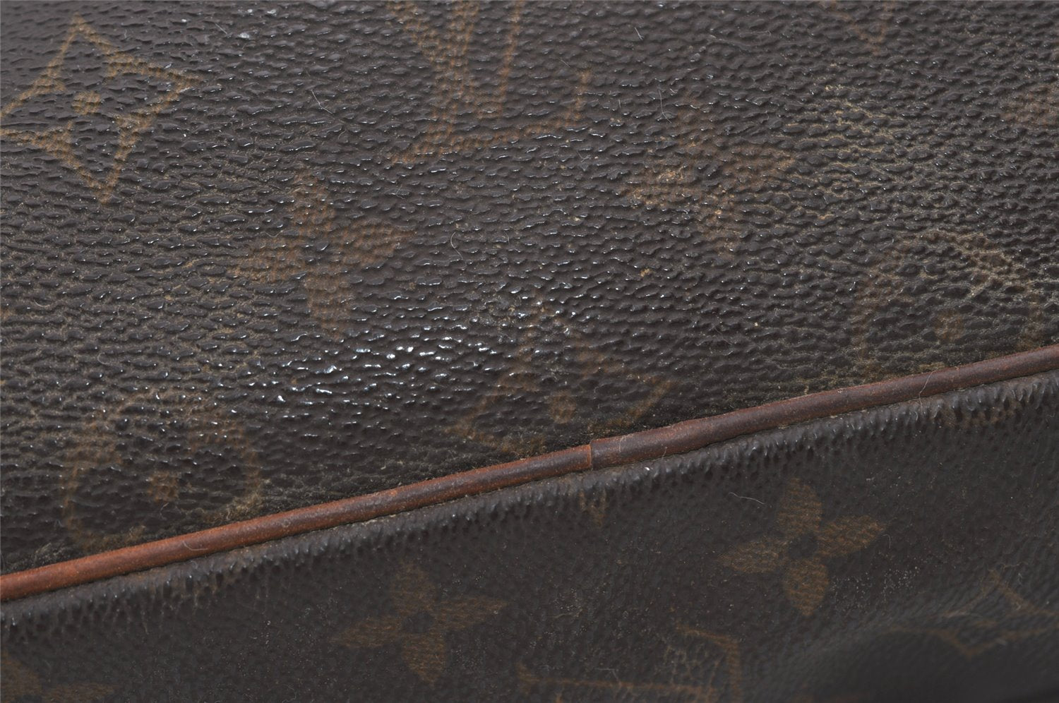 Authentic Louis Vuitton Monogram Compiegne 28 Clutch Hand Bag M51845 LV 1741I