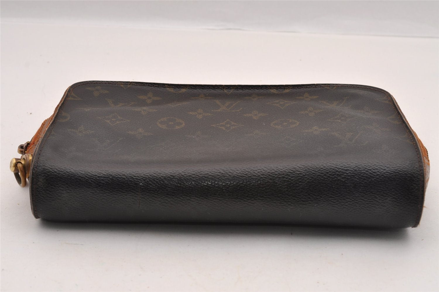Authentic Louis Vuitton Monogram Orsay Clutch Hand Bag Purse M51790 Junk 1742I
