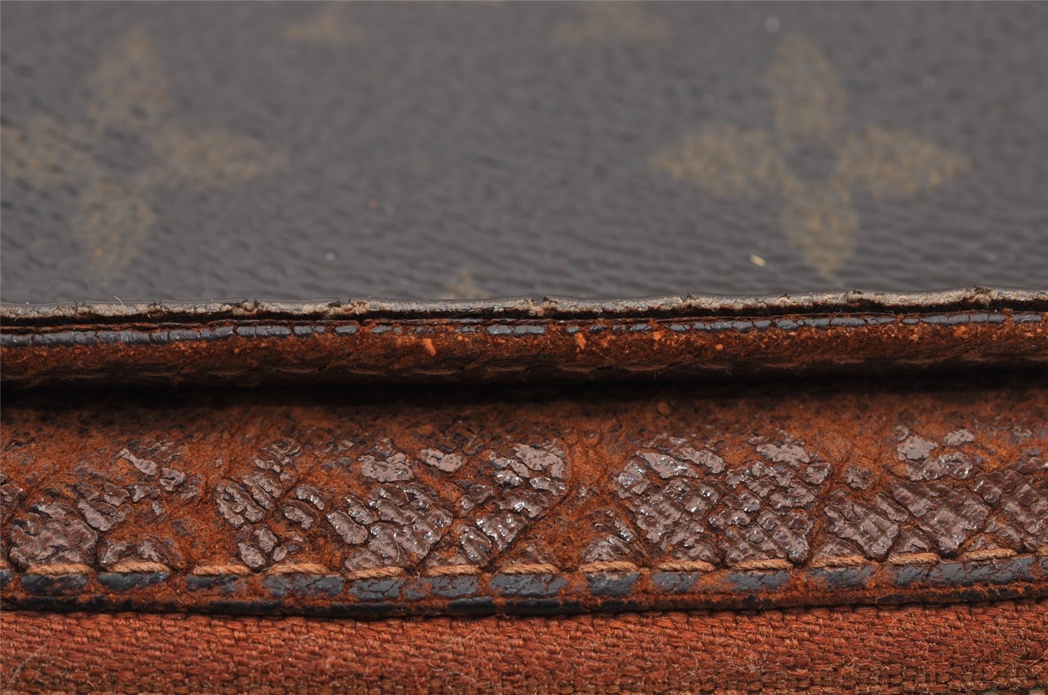 Authentic Louis Vuitton Monogram Orsay Clutch Hand Bag Purse M51790 Junk 1742I