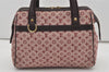 Authentic Louis Vuitton Monogram Mini Josephine PM Hand Bag Pink M92216 LV 1743I