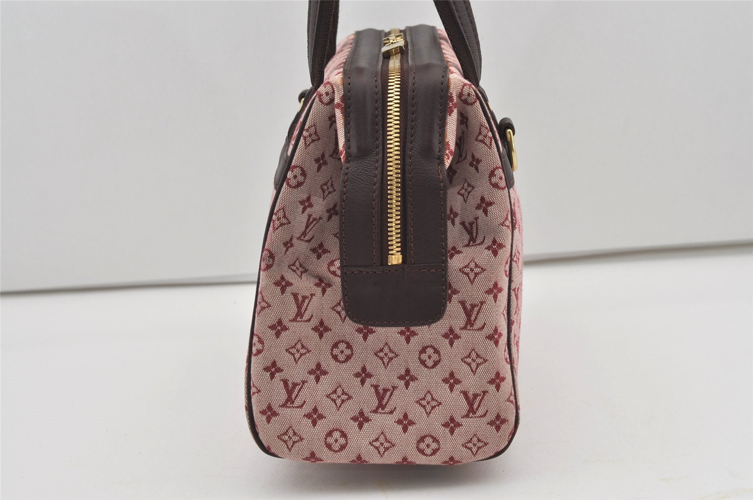 Authentic Louis Vuitton Monogram Mini Josephine PM Hand Bag Pink M92216 LV 1743I