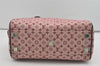 Authentic Louis Vuitton Monogram Mini Josephine PM Hand Bag Pink M92216 LV 1743I
