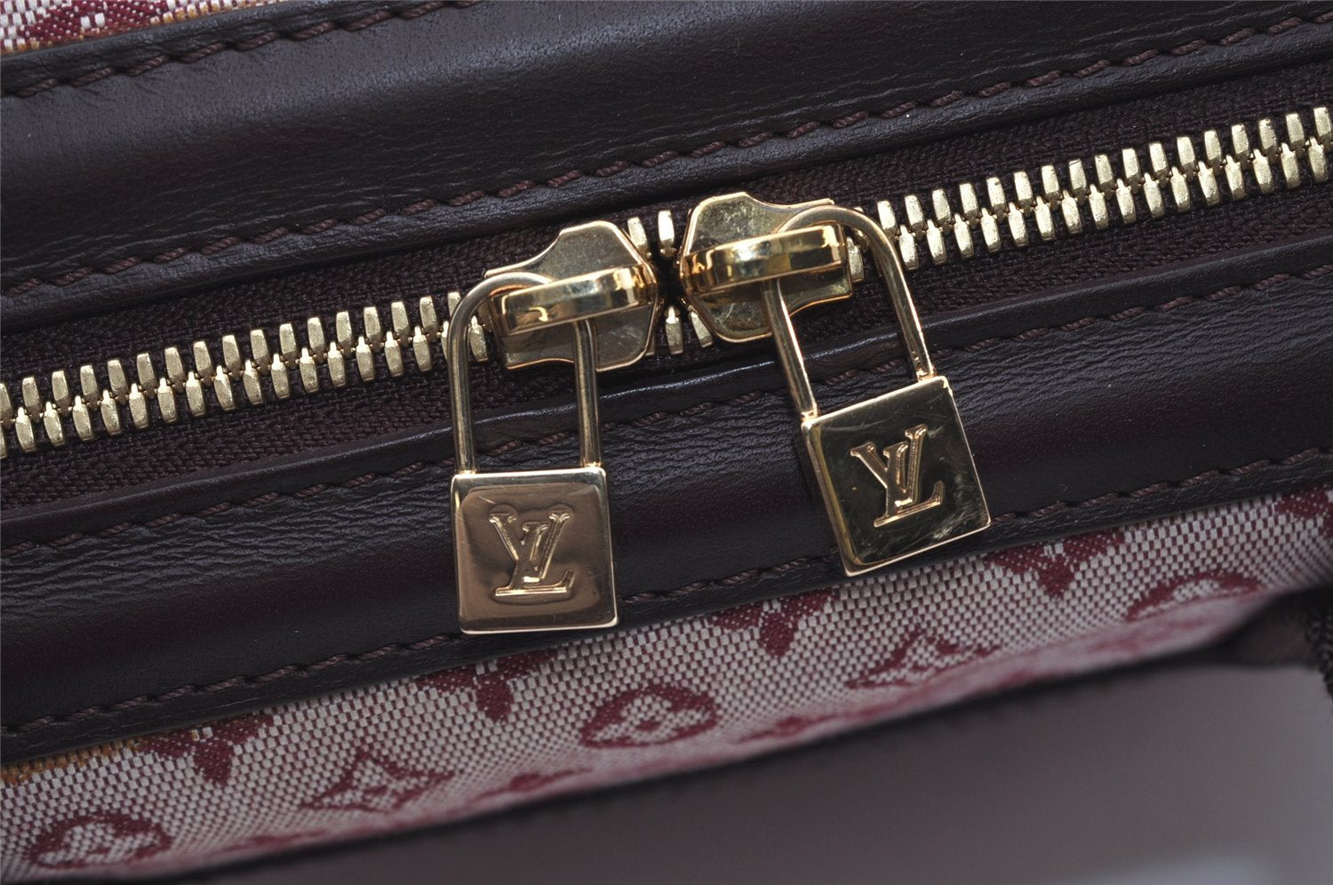 Authentic Louis Vuitton Monogram Mini Josephine PM Hand Bag Pink M92216 LV 1743I