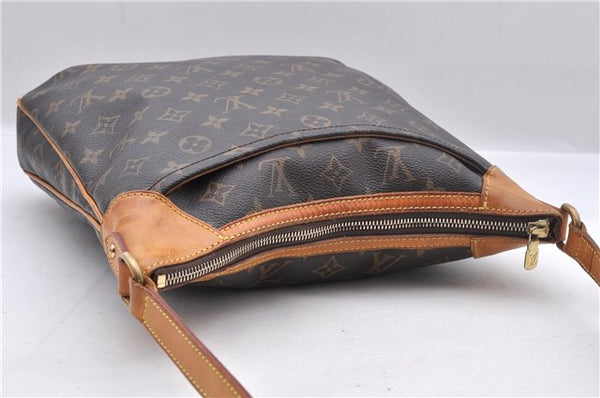 Auth Louis Vuitton Monogram Odeon MM Shoulder Cross Body Bag M56389 LV 1744D