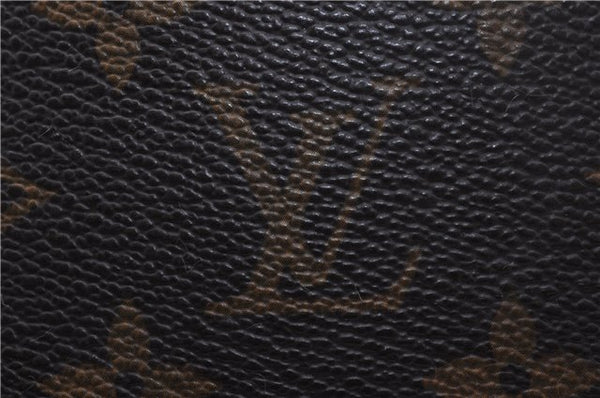 Auth Louis Vuitton Monogram Odeon MM Shoulder Cross Body Bag M56389 LV 1744D