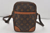 Authentic Louis Vuitton Monogram Danube Shoulder Cross Body Bag M45266 LV 1744I