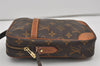 Authentic Louis Vuitton Monogram Danube Shoulder Cross Body Bag M45266 LV 1744I