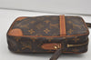 Authentic Louis Vuitton Monogram Danube Shoulder Cross Body Bag M45266 LV 1744I