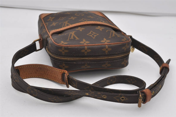 Authentic Louis Vuitton Monogram Danube Shoulder Cross Body Bag M45266 LV 1744I