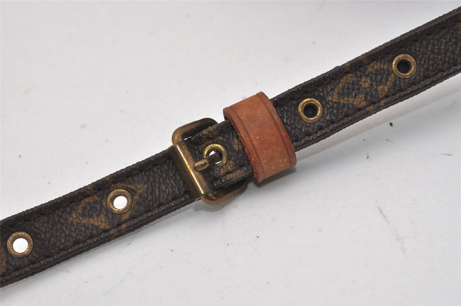 Authentic Louis Vuitton Monogram Danube Shoulder Cross Body Bag M45266 LV 1744I