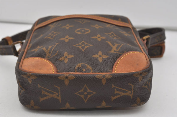 Authentic Louis Vuitton Monogram Danube Shoulder Cross Body Bag M45266 LV 1744I