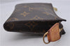 Authentic Louis Vuitton Monogram Pouch For Bucket PM LV 1745D