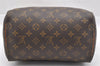 Authentic Louis Vuitton Monogram Speedy 25 Boston Hand Bag M41528 LV 1745I