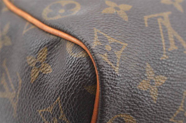 Authentic Louis Vuitton Monogram Speedy 25 Boston Hand Bag M41528 LV 1745I