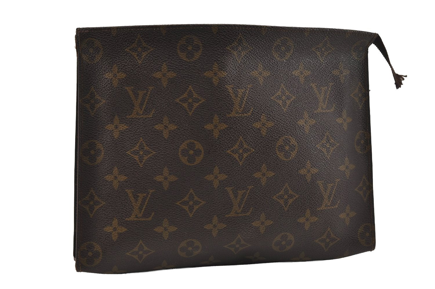 Authentic Louis Vuitton Monogram Poche Toilette 26 Pouch Old Model Junk 1746I