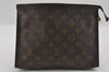 Authentic Louis Vuitton Monogram Poche Toilette 26 Pouch Old Model Junk 1746I