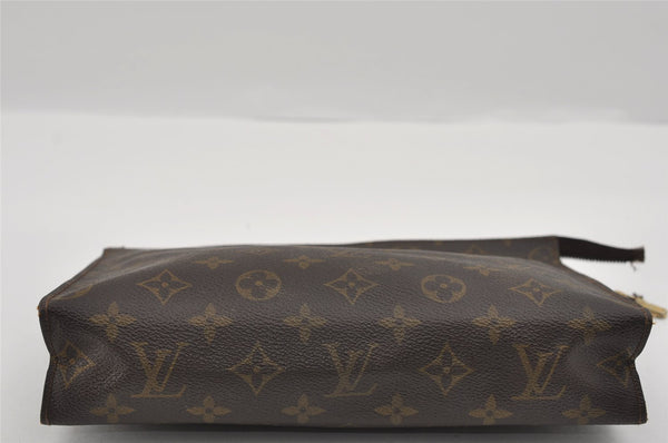 Authentic Louis Vuitton Monogram Poche Toilette 26 Pouch Old Model Junk 1746I