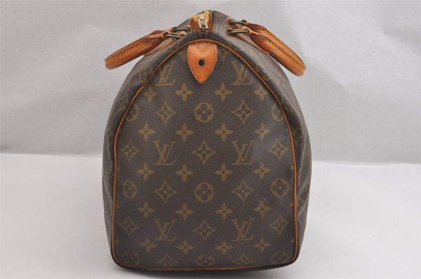 Authentic Louis Vuitton Monogram Speedy 40 Hand Boston Bag M41522 LV 1747I