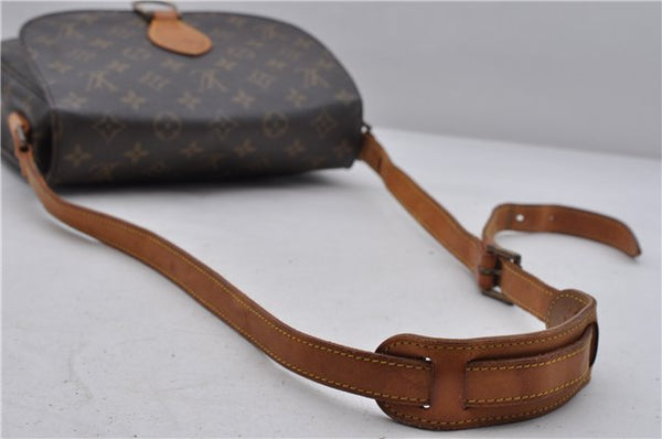 Auth Louis Vuitton Monogram Saint Cloud GM Shoulder Cross Bag M51242 LV 1748D