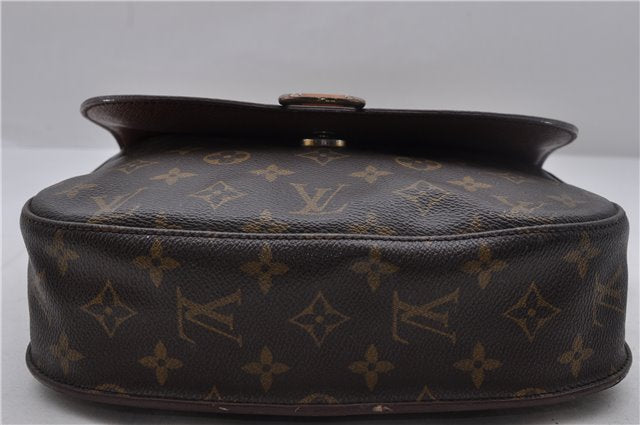 Auth Louis Vuitton Monogram Saint Cloud GM Shoulder Cross Bag M51242 LV 1748D