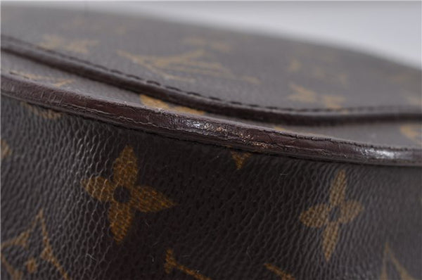 Auth Louis Vuitton Monogram Saint Cloud GM Shoulder Cross Bag M51242 LV 1748D