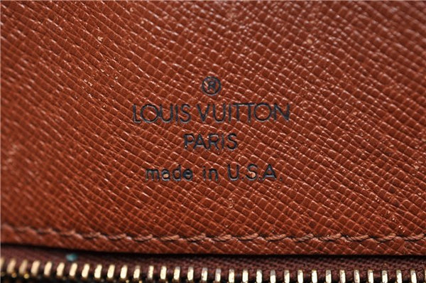 Auth Louis Vuitton Monogram Saint Cloud GM Shoulder Cross Bag M51242 LV 1748D