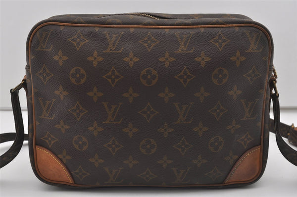 Authentic Louis Vuitton Monogram Nile Shoulder Cross Body Bag M45244 LV 1748I