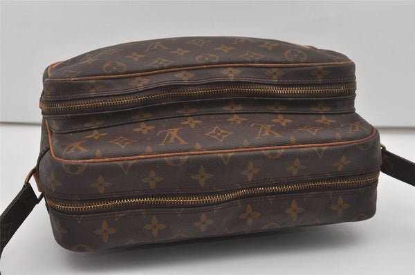 Authentic Louis Vuitton Monogram Nile Shoulder Cross Body Bag M45244 LV 1748I