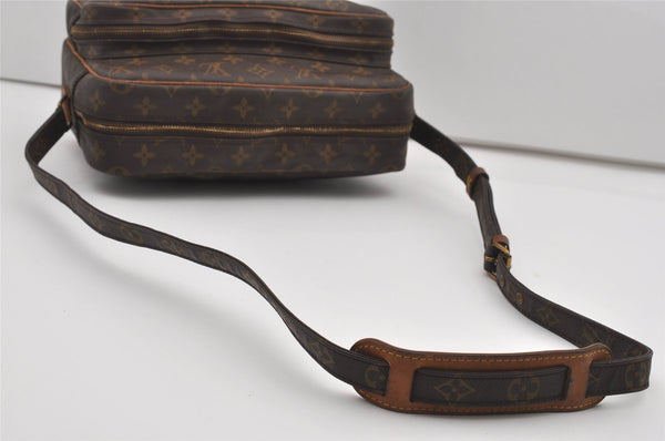 Authentic Louis Vuitton Monogram Nile Shoulder Cross Body Bag M45244 LV 1748I