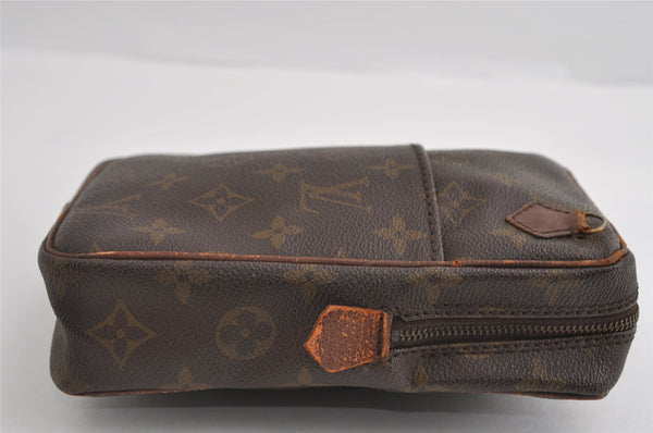 Authentic Louis Vuitton Monogram Danube Shoulder Cross Bag Old Model Junk 1749I