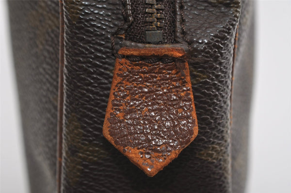 Authentic Louis Vuitton Monogram Danube Shoulder Cross Bag Old Model Junk 1749I