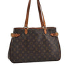 Authentic Louis Vuitton Monogram Batignolles Horizontal Tote Bag M51154 LV 1750I