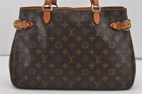Authentic Louis Vuitton Monogram Batignolles Horizontal Tote Bag M51154 LV 1750I