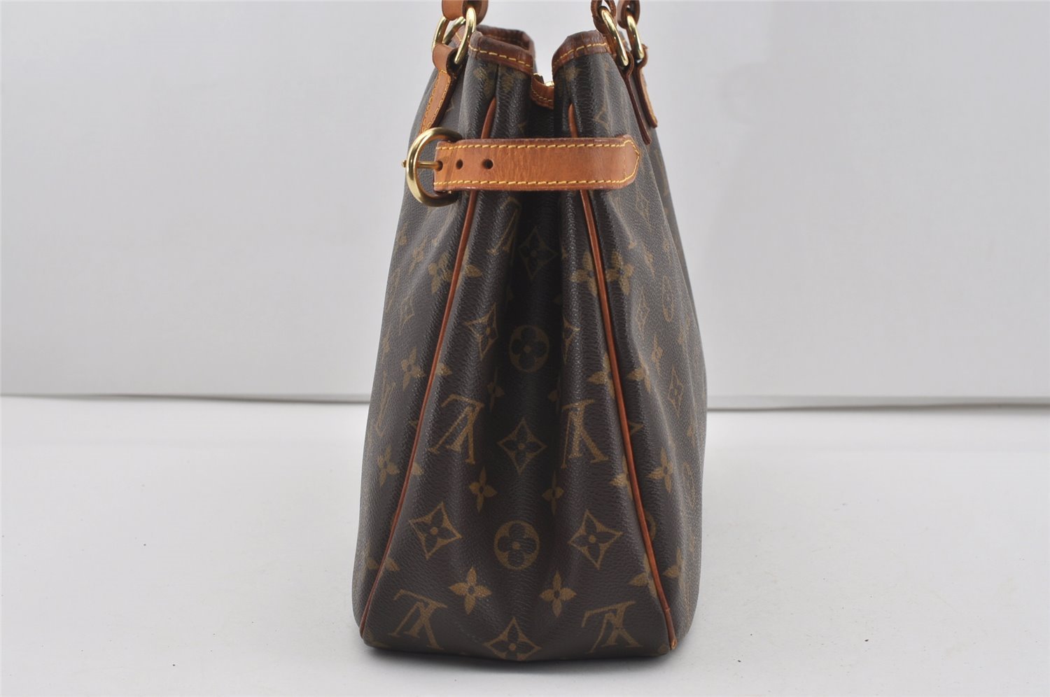 Authentic Louis Vuitton Monogram Batignolles Horizontal Tote Bag M51154 LV 1750I
