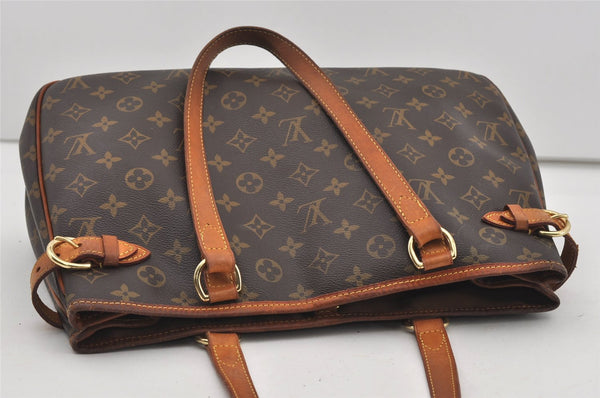 Authentic Louis Vuitton Monogram Batignolles Horizontal Tote Bag M51154 LV 1750I
