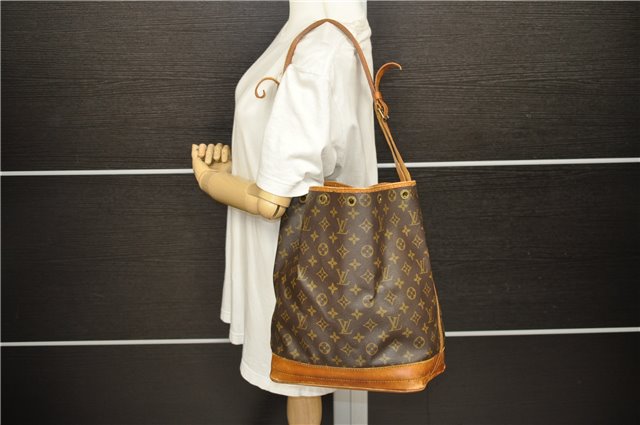 Authentic Louis Vuitton Monogram Noe Shoulder Bag M42224 LV 1751D