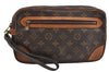 Authentic Louis Vuitton Monogram Marly Dragonne GM M51825 Clutch Hand Bag 1751I