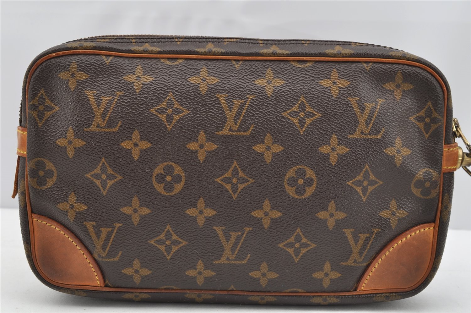 Authentic Louis Vuitton Monogram Marly Dragonne GM M51825 Clutch Hand Bag 1751I