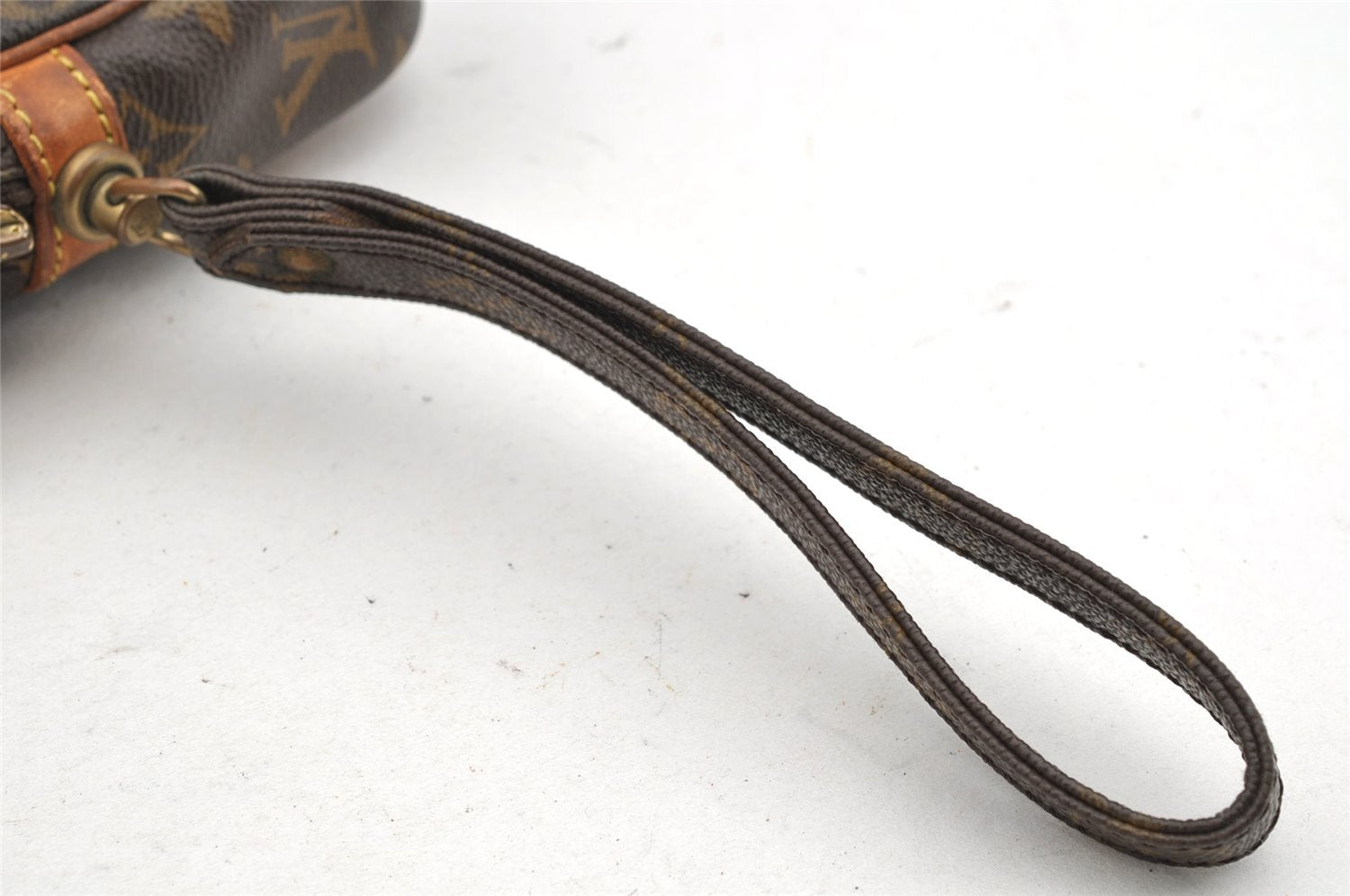 Authentic Louis Vuitton Monogram Marly Dragonne GM M51825 Clutch Hand Bag 1751I