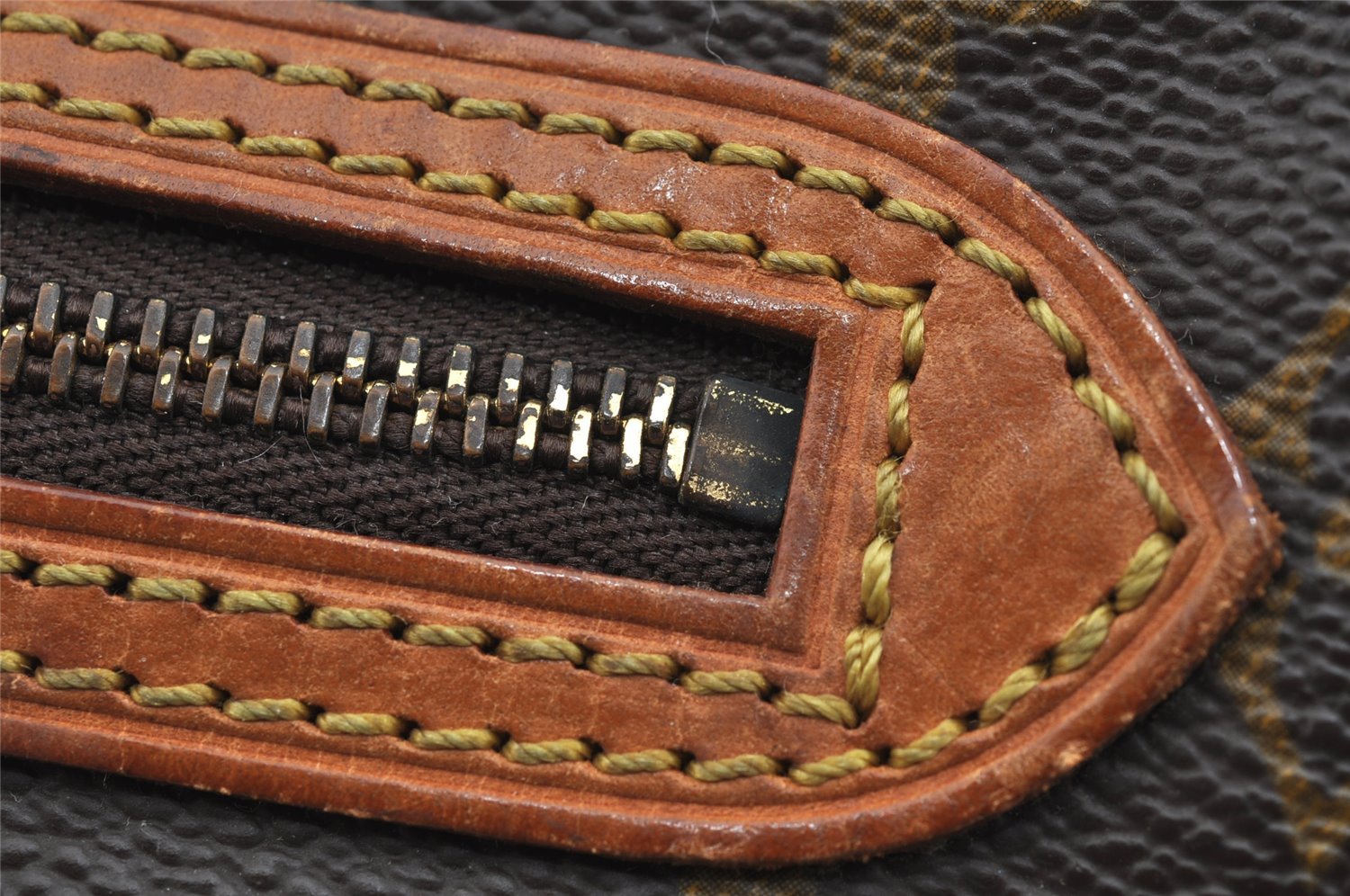 Authentic Louis Vuitton Monogram Marly Dragonne GM M51825 Clutch Hand Bag 1751I