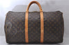 Authentic Louis Vuitton Monogram Keepall 50 Boston Bag M41426 LV 1752D