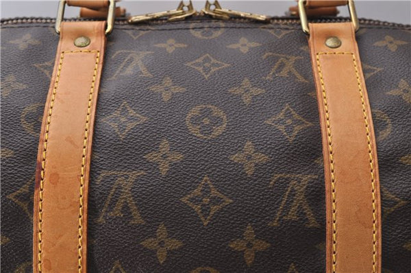 Authentic Louis Vuitton Monogram Keepall 50 Boston Bag M41426 LV 1752D